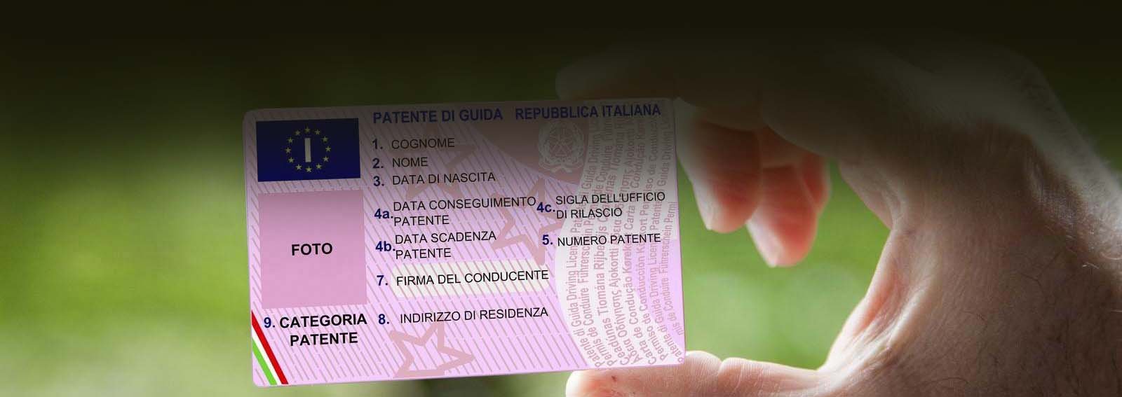 Italian Driving License