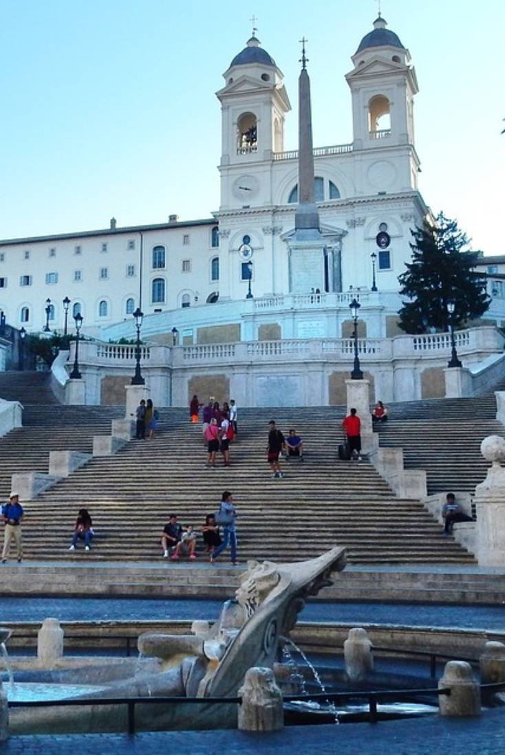 spanish steps in rome